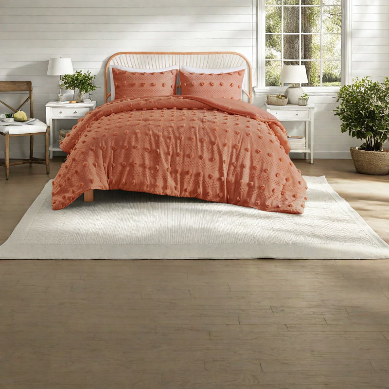 Elegant King Bedding Sets, Polyester Jacquard, Rustic Chic Home Decor