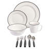 Gibson Home 95 Piece Kitchen in a Box Pots and Pans Cookware, Plates ...