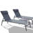 Outdoor Adjustable Backrest Leisure Recliner (Set of 2 Chairs with Table)-108838180