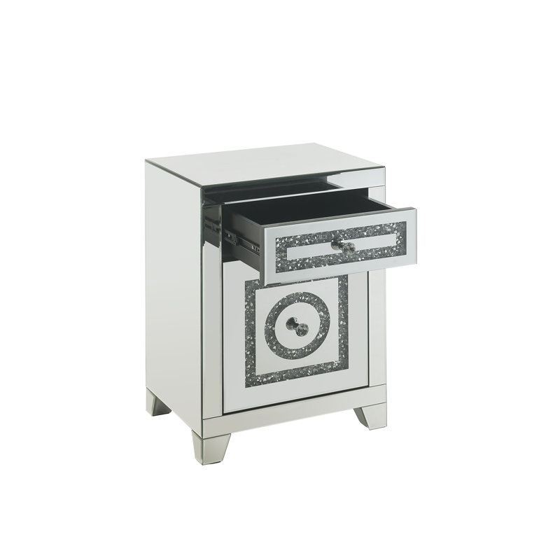 Table d'appoint en miroir Noralie