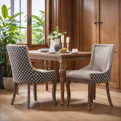 Upholstered Dining Chairs (Set Of 2)