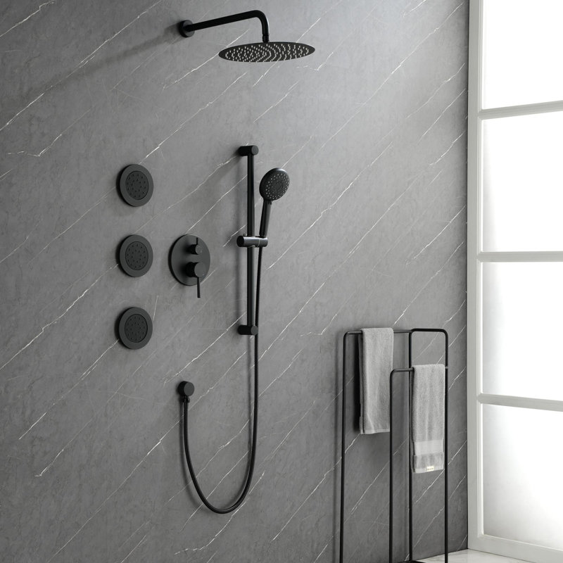 Complete Shower System with Bodysprays