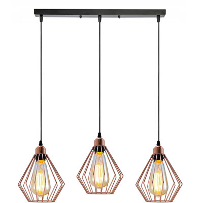 Buser 3 - Light Rose Gold Pendant