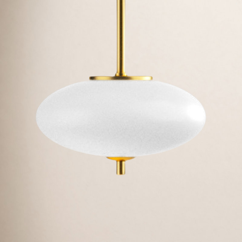 Parlait 1-Light Dimmable LED Chandelier, Gold