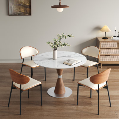 Breakfast Table Dining Room Round Kitchen Table Modern Tulip Table 31"/39"
