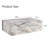 Coffee Table – Grey Stone Pattern MDF – 39.3"x21.7"x11.8" – Fashion Texture