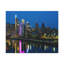 «Philadelphia Night Skyline», œuvre d'art sur toile à couper le souffle-600512932