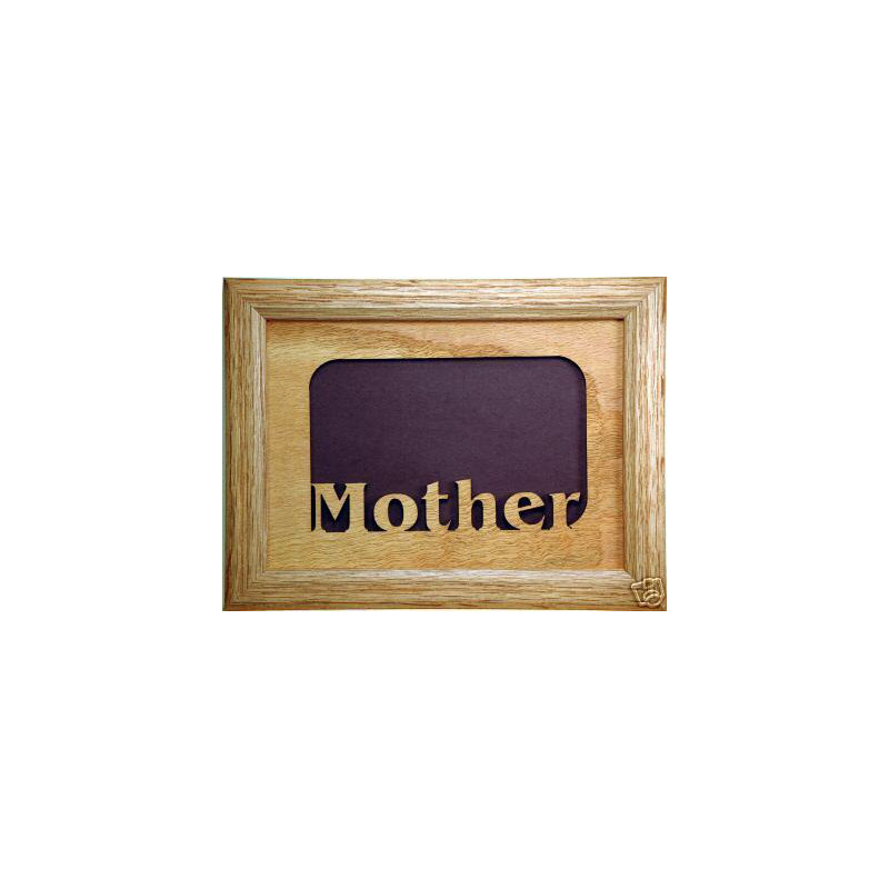 Oak Solid Wood Picture Frame with Mat