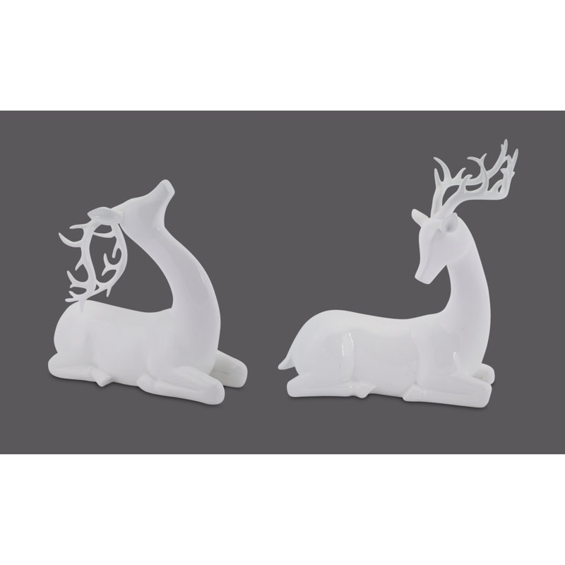 Christmas Deer Figurines & Collectibles