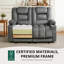 55.9'' Upholstered Power Reclining Loveseat-90625493