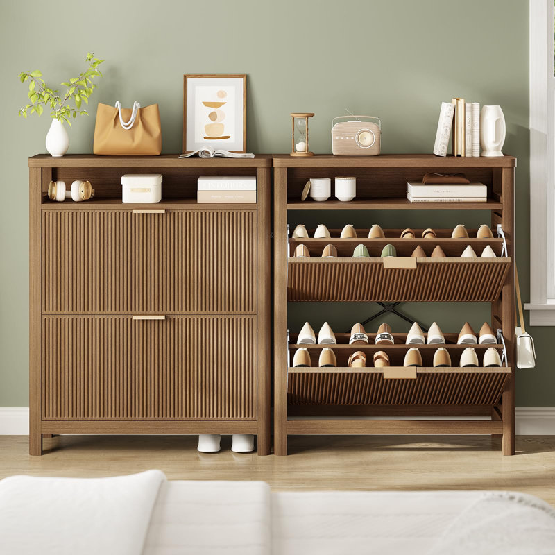 Shoe Cabinet Set Of 2
