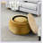 Round Storage Ottoman, 2 in 1 Function, Work as End table and Ottoman,with small seat,Green(25"x25"x14.7")-1071983611