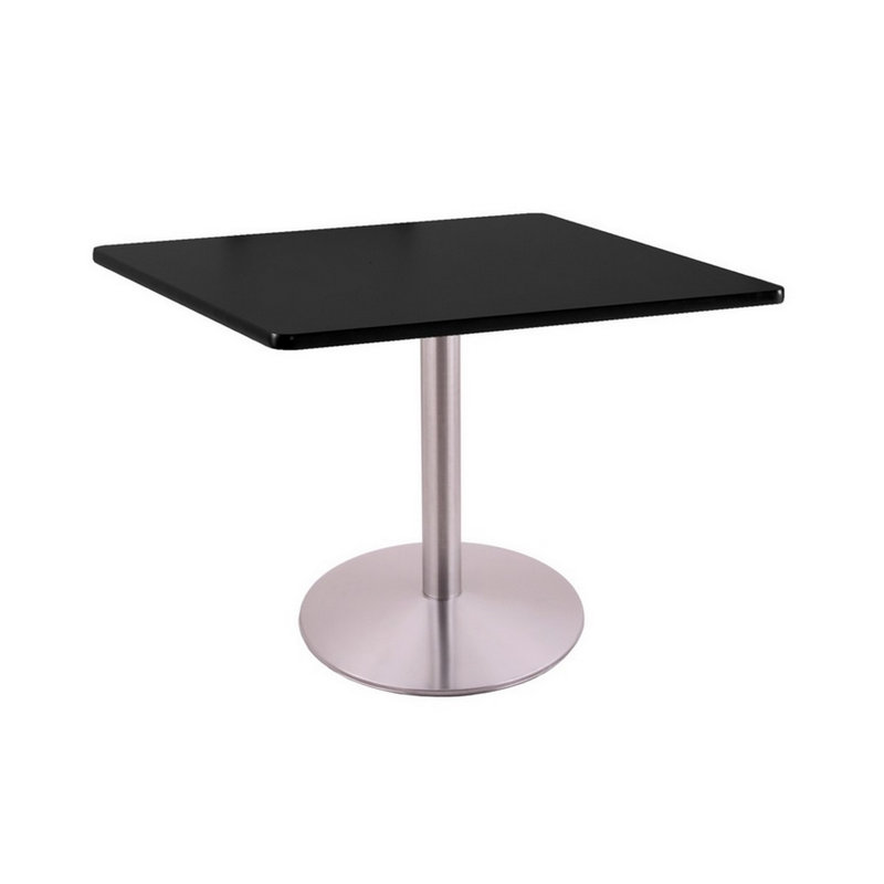 Dining Table, Stainless, 30" H x 36" L x 36" W
