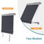 Parasol mural Rouxel, auvents de fenêtre de patio, auvent de parasol rétractable entièrement assemblé-767520469-767520490