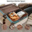 Ensemble de valises 4 pièces, valise rigide extensible en ABS avec 4 cubes de rangement, serrure TSA, roues pivotantes pour hommes femmes (16/20/24/28)-129418298