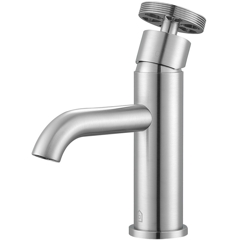 Nova Single-handle Bathroom Faucet, Matte Silver