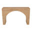 Coady Blease 48" Arched Wood Modern Rustic Sofa Console Table