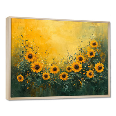 Dreana Country Side Sunflower Golden Glow I - Sunflowers Wall Art