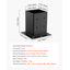 VEVOR Black Carbon Steel Bracket