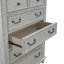 Ensemble de lit grand, commode et miroir Chalita-99462598
