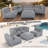5-Piece Outdoor Sectional Sofa For Patio, Garden And Swimming Pool-96735168