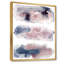 «Pink and Blue Clouds with Beige Spots I», peinture sur toile à cadre flottant-59850071-59850065