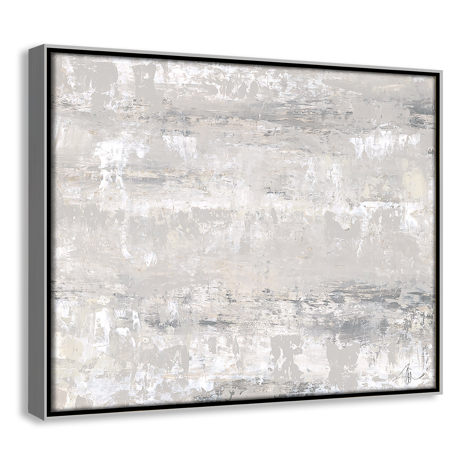 Desert Winds by Filippo Ioco - Print, Silver Framed Canvas, 12.5" H x 15.5" W x 2" D