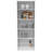 Plymoth Multistorage Pantry Cabinet with Five Storage Shelves And Two Doors, Kitchen Storage and Organization Solution-734621908