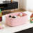 Woven Cotton Storage Baskets Set Of 3, Handmade Organizer Bins For Closet, Shelf, Desk, And Nursery, Decorative Rectangular Baskets For Home Organization-885824951