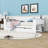 Multifunctional Daybed with Drawers and Desk,Shelves-423747369-423747370