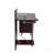 Stylish Computer Desk With Storage, Chocolate