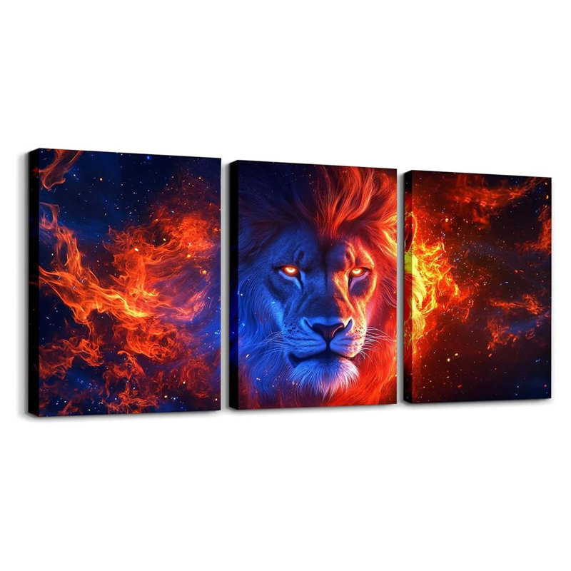 3 Piece Wrapped Canvas Print