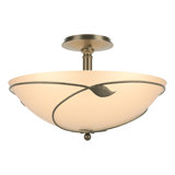 Leaf Semi Flush Mount
