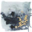 Cerulean & Gold I by Victoria Borges - Print-1015560672-1015560675