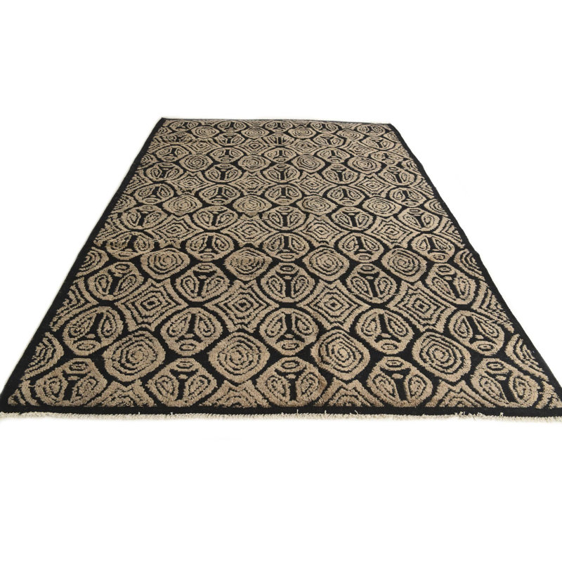 Tapis noir 6x9 Pham