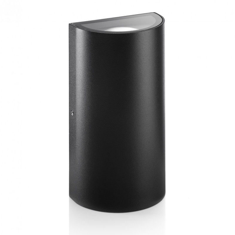 Fryman Black 16cm H Integrated LED Outdoor Flush Mount