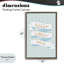 Cadre flottant bleu Hello Little One, design par Amanda Houston-829182810-829182805