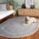 Calidia Floral Light Gray/Cream Area Rug
