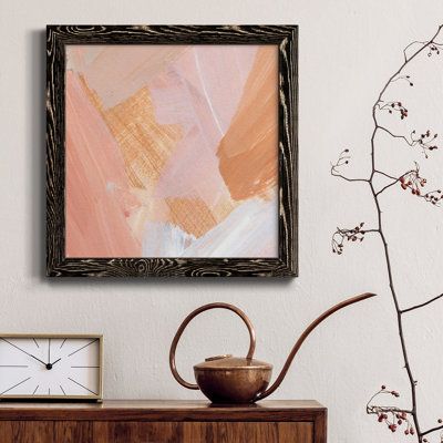 Toile encadrée rose vanille IV-Premium - prête à être accrochée