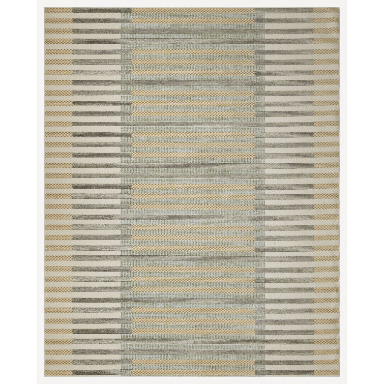 Martay Power Loom Geometric Polyester Area Rug 