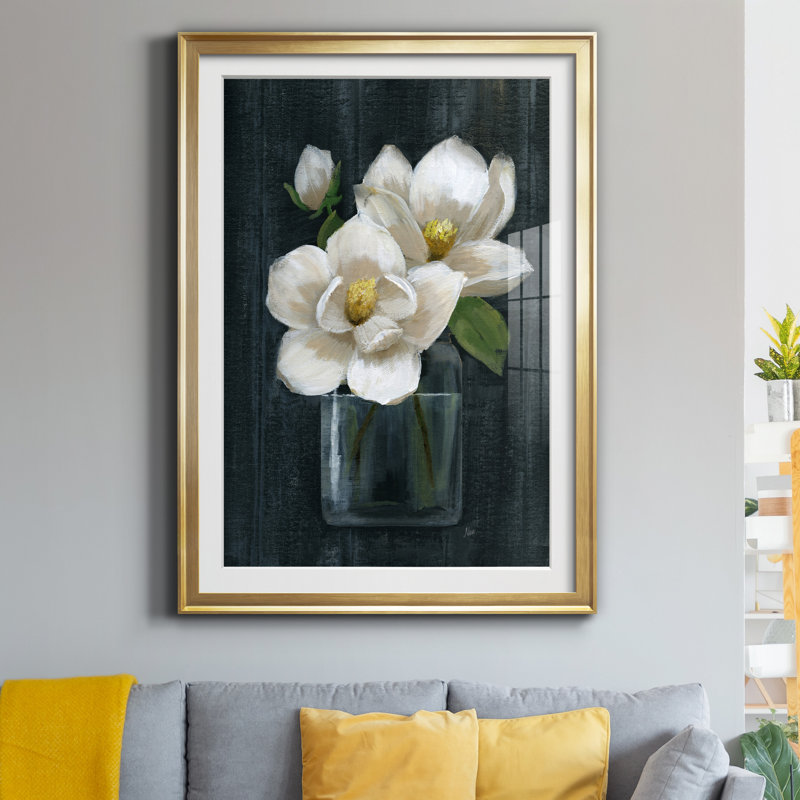 Chalkboard Beauty I - Cadre photo, reproduction d'art sur papier, H 22,5 po x l 30,5 po x P 1,5 po, Papier doré