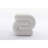 Teddy Fabric Ottoman Makeup Stool Footstool,Ivory-841518537