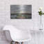 Art mural en métal luxueux «By the Lake» par Silvia Vassileva, 24 po x 16 po