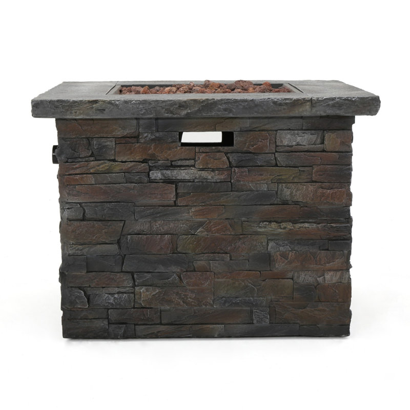 35-inch square fireplace MGO - 40,000 Btu