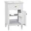 Armoire de salle de bain moderne et robuste avec beaucoup de rangement et lavabo-352585477
