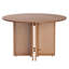 Round Metal Base Dining Table