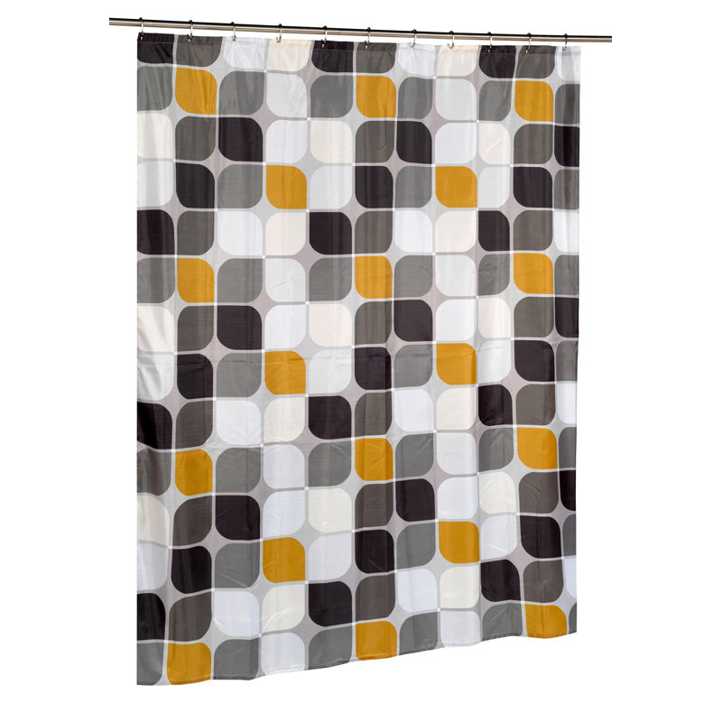 Weisner Geometric Shower Curtain, 78" H x 54" W