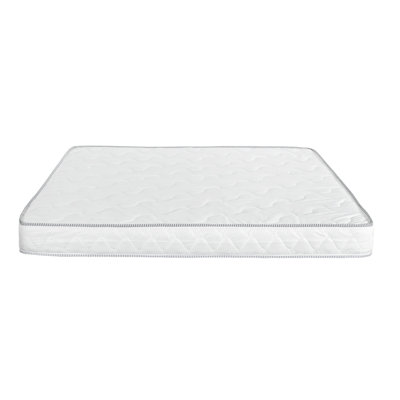 Pleine grandeur 6 po Matelas en mousse réversible, blanc - Noyau léger avec double matelassage, offre un soutien ferme et de la longévité, haute pour un confort durable, convient à plusieurs lits et assure un double