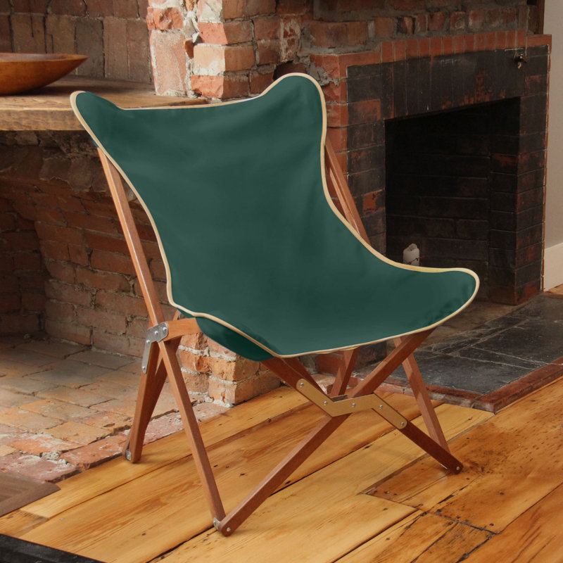 Chaise de patio Burel, Vert