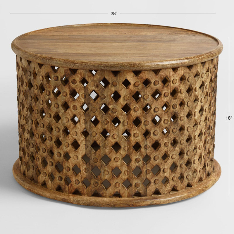 Annaliece Solid Wood Single Coffee Table